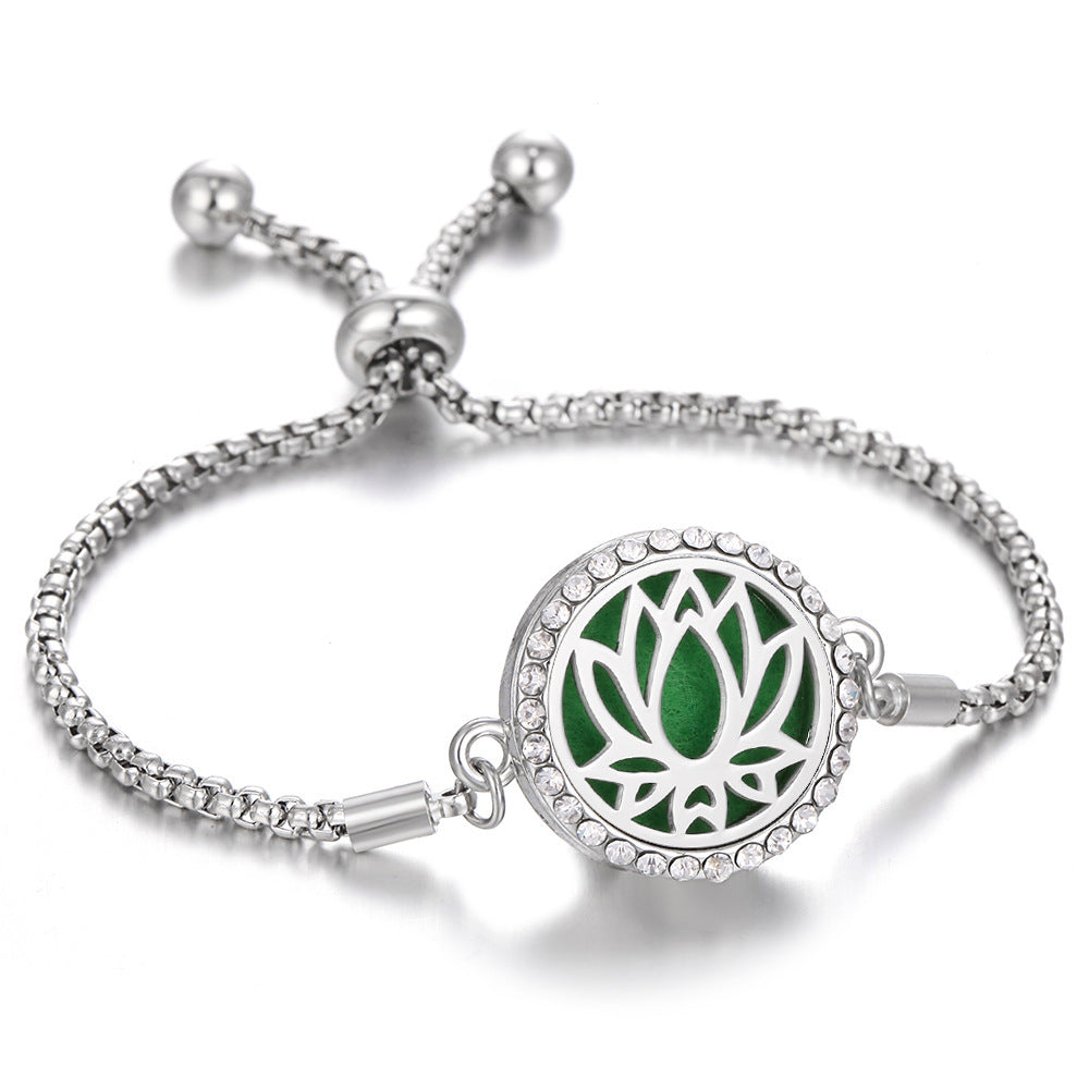 New Kaleidoscope Aromatherapy Bracelet Perfume with Essential Oil Diffuser