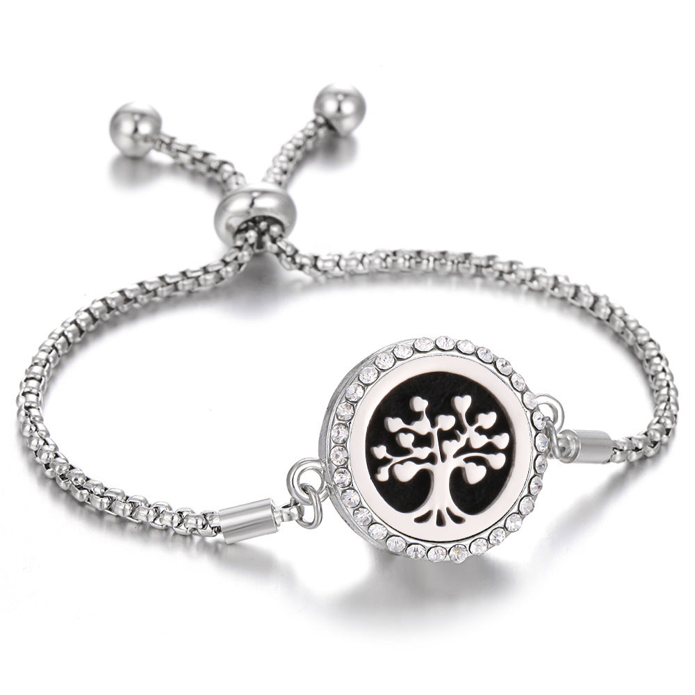 New Kaleidoscope Aromatherapy Bracelet Perfume with Essential Oil Diffuser