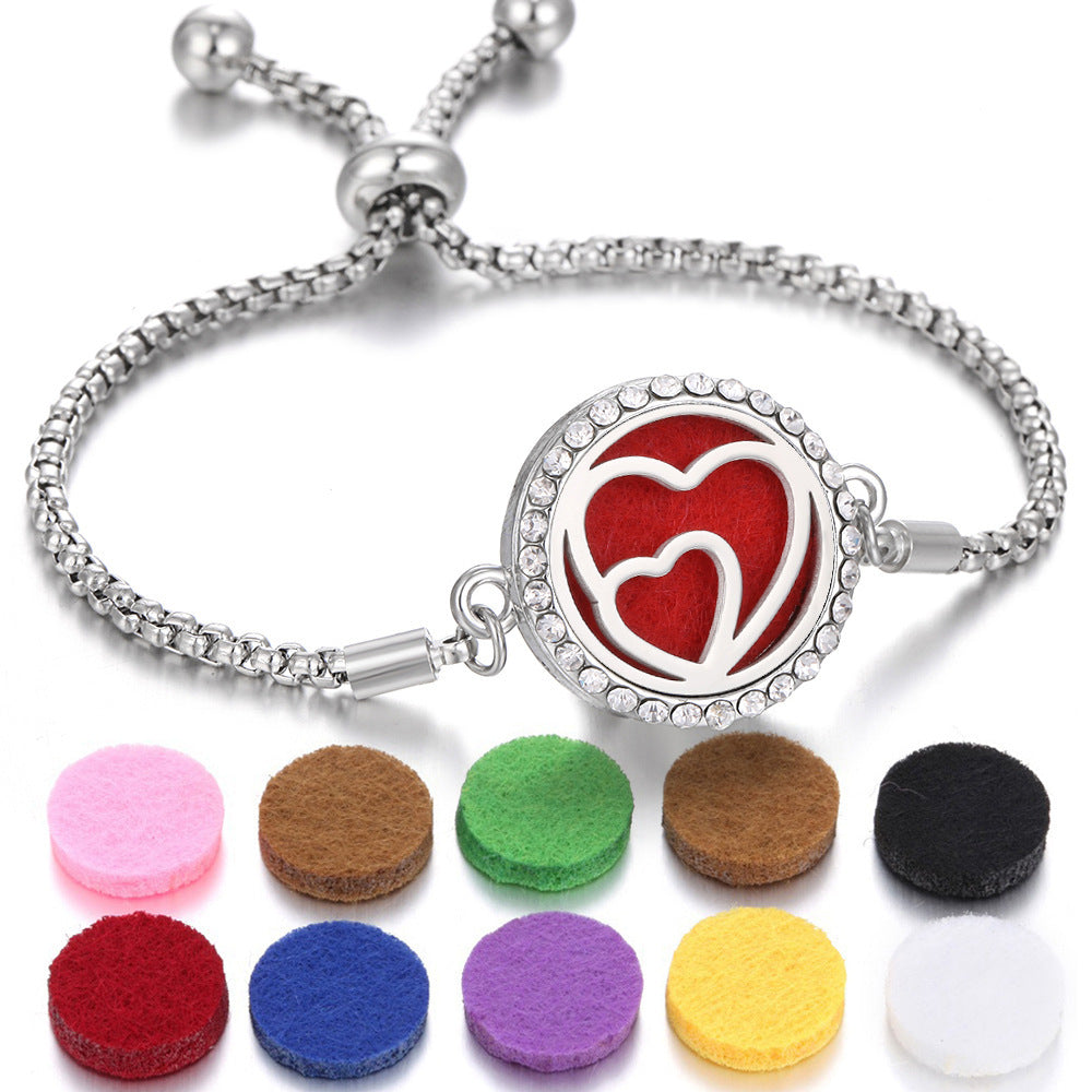 New Kaleidoscope Aromatherapy Bracelet Perfume with Essential Oil Diffuser