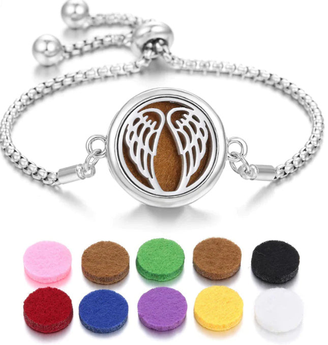 New Kaleidoscope Aromatherapy Bracelet Perfume with Essential Oil Diffuser
