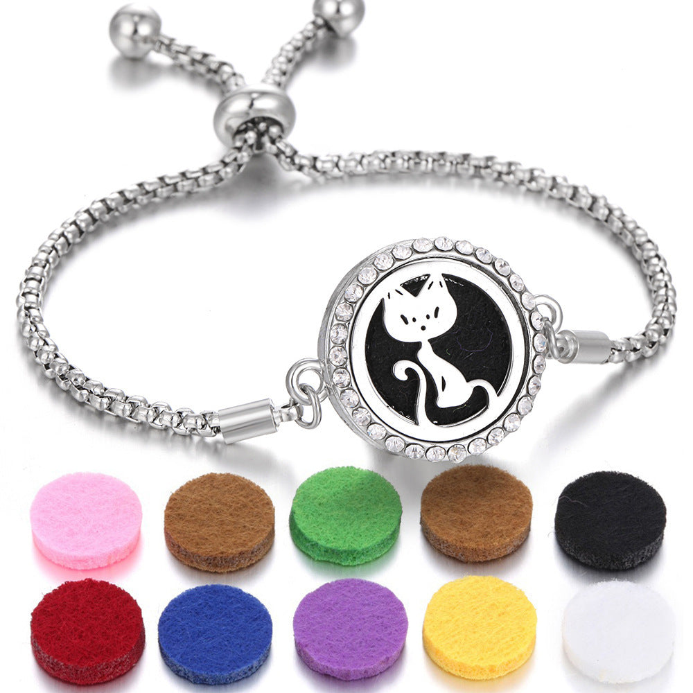 New Kaleidoscope Aromatherapy Bracelet Perfume with Essential Oil Diffuser