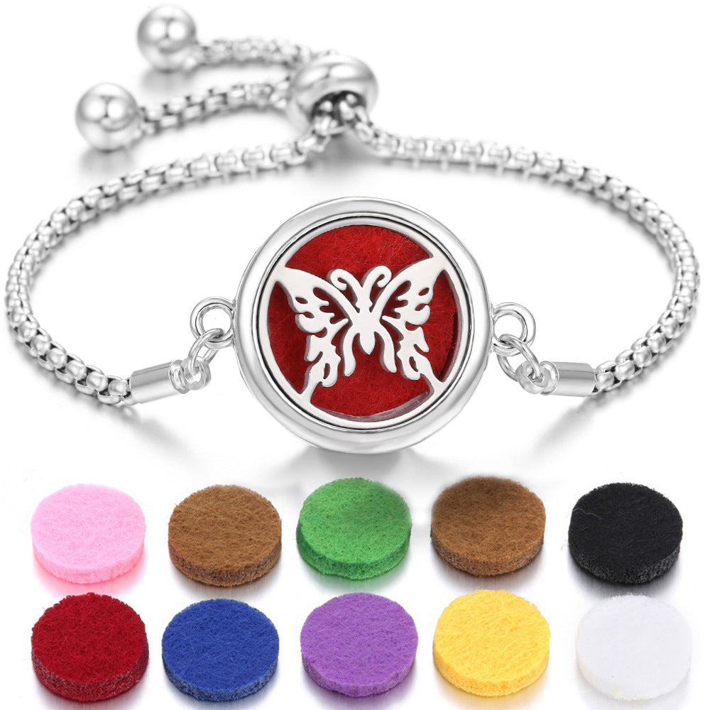 New Kaleidoscope Aromatherapy Bracelet Perfume with Essential Oil Diffuser