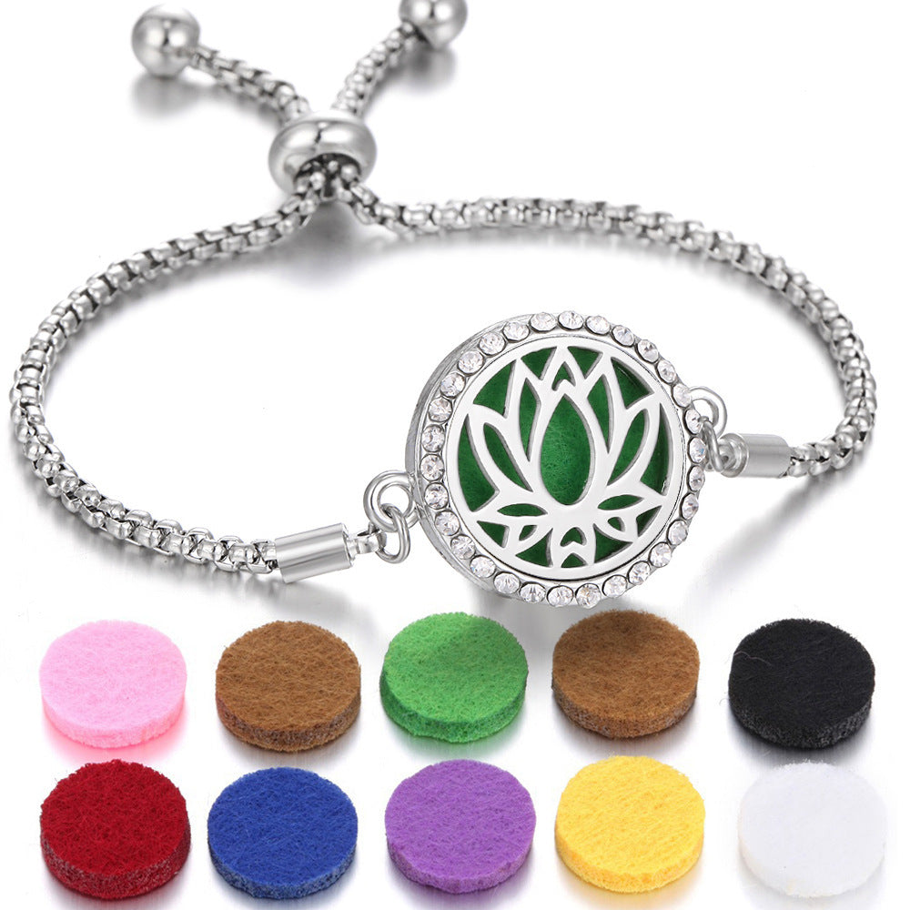 New Kaleidoscope Aromatherapy Bracelet Perfume with Essential Oil Diffuser