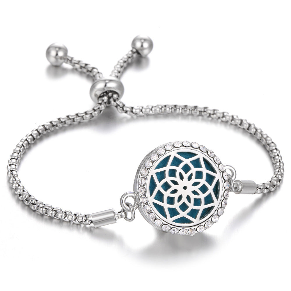 New Kaleidoscope Aromatherapy Bracelet Perfume with Essential Oil Diffuser